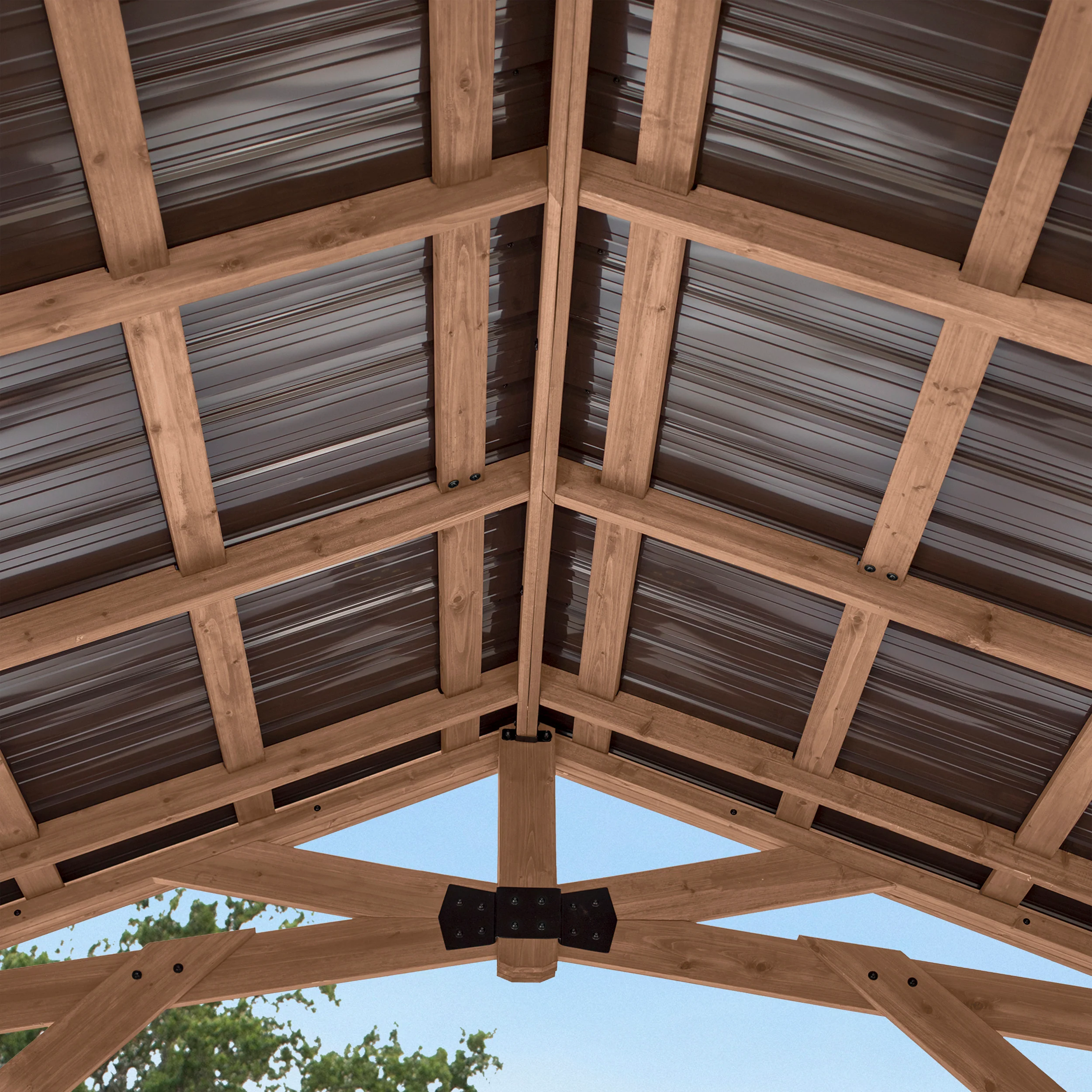 3.7m x 3.1m (12ft x 10ft) Norwood Gazebo - Image 5