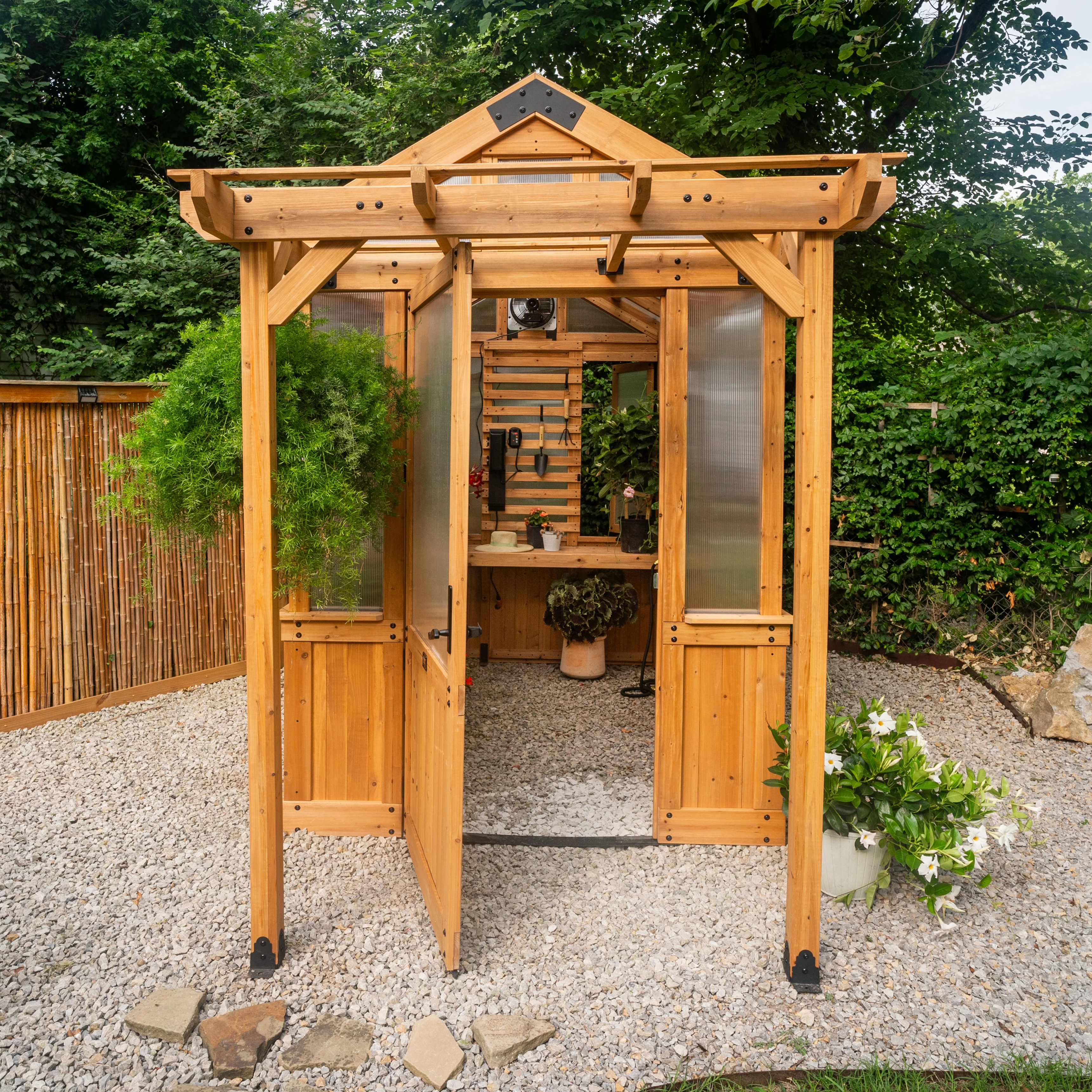 2.9m x 1.8m (9ft x 6ft) Bellerose Greenhouse - Image 13