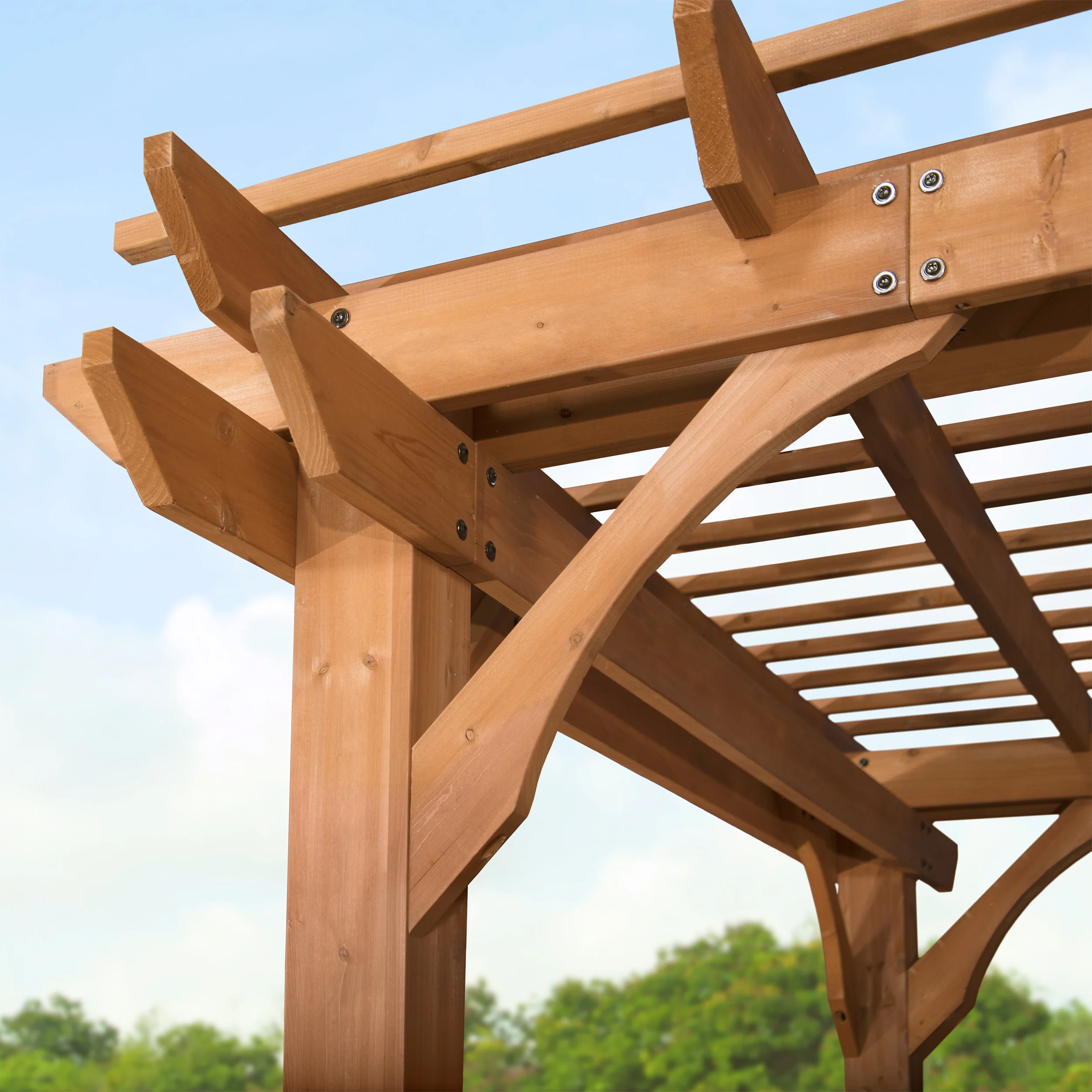 4.3m x 3.1m (14ft x 10ft) Beaumont Pergola - Image 5