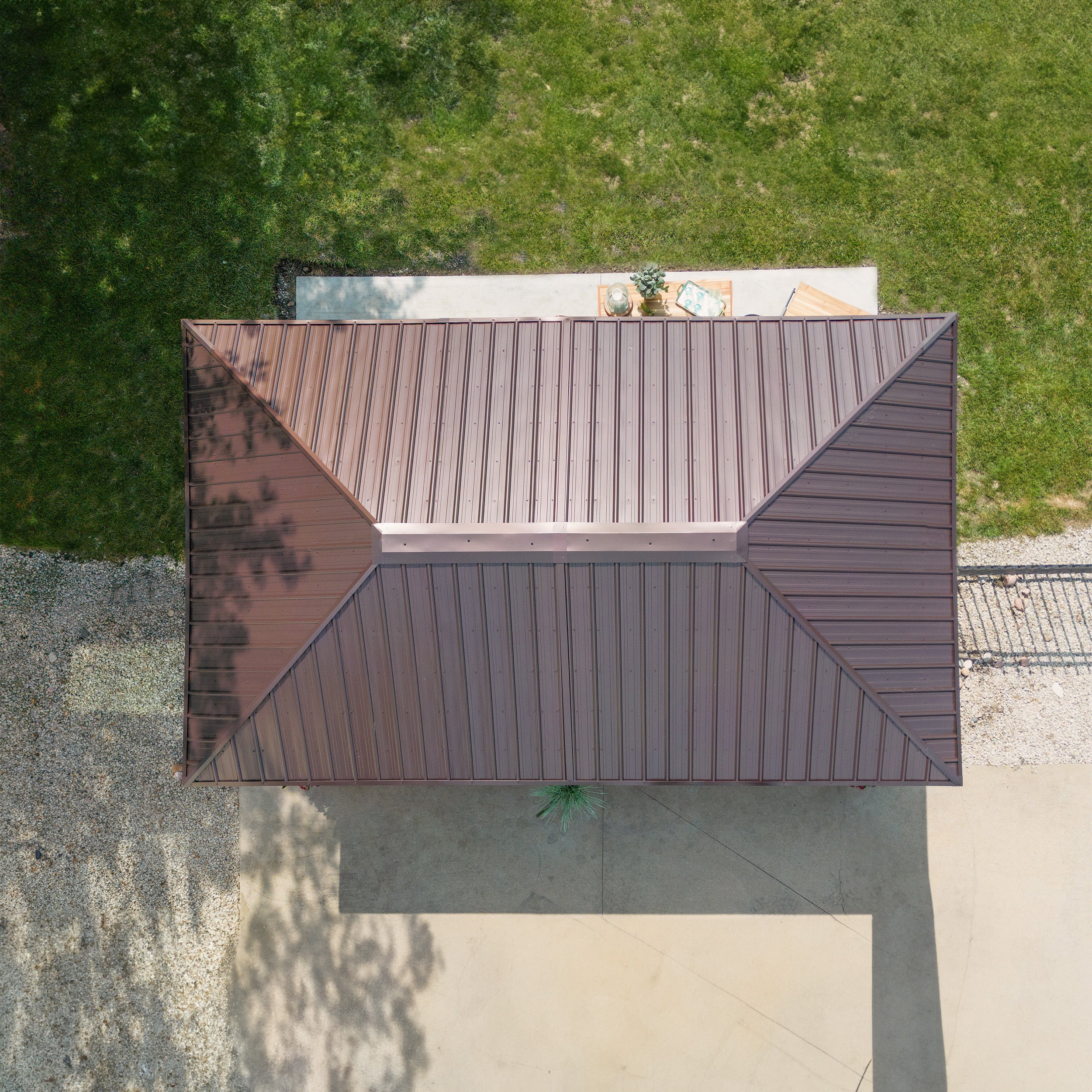 6.1m x 3.7m (20ft x 12ft) Barrington Gazebo/Carport - Image 6