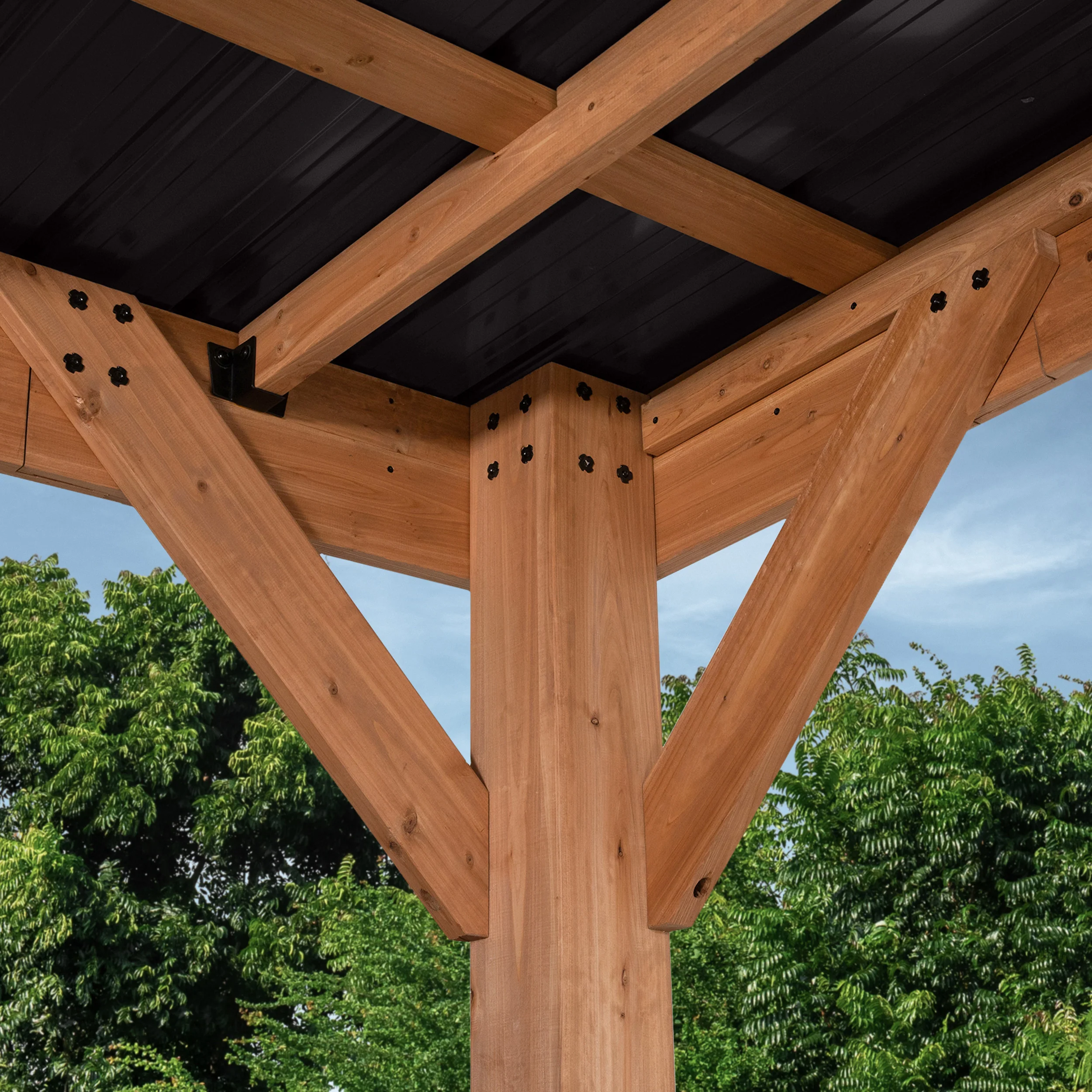 6.2m x 3.7m (20ft x 12ft) Kingsport Carport - Image 9