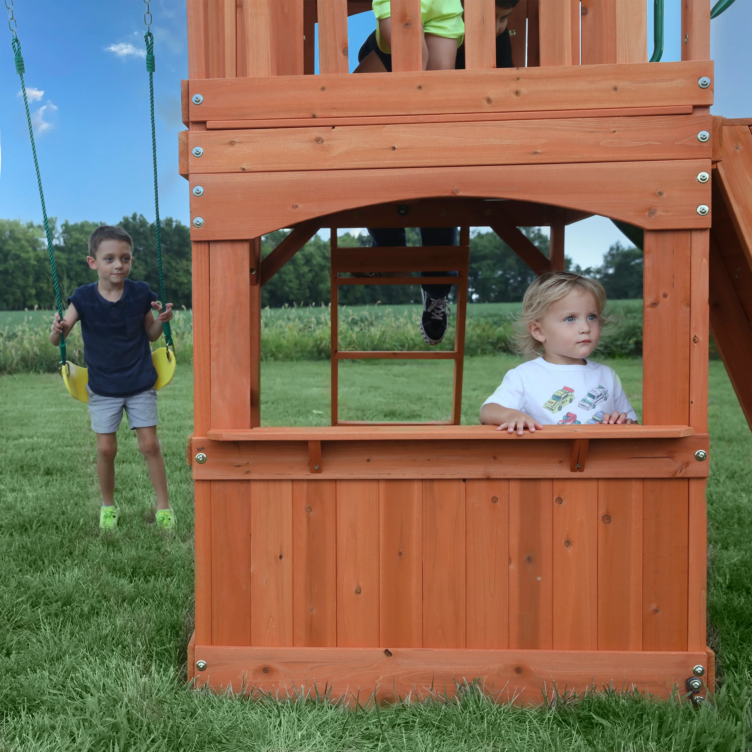 Atlantis Swing Set and Climbing Frame - Image 3