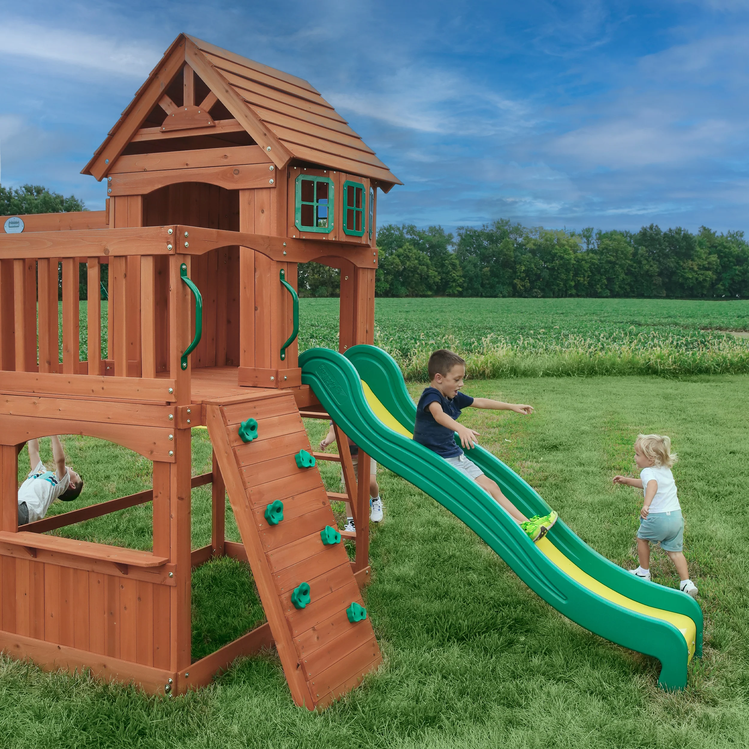 Atlantis Swing Set and Climbing Frame - Image 6