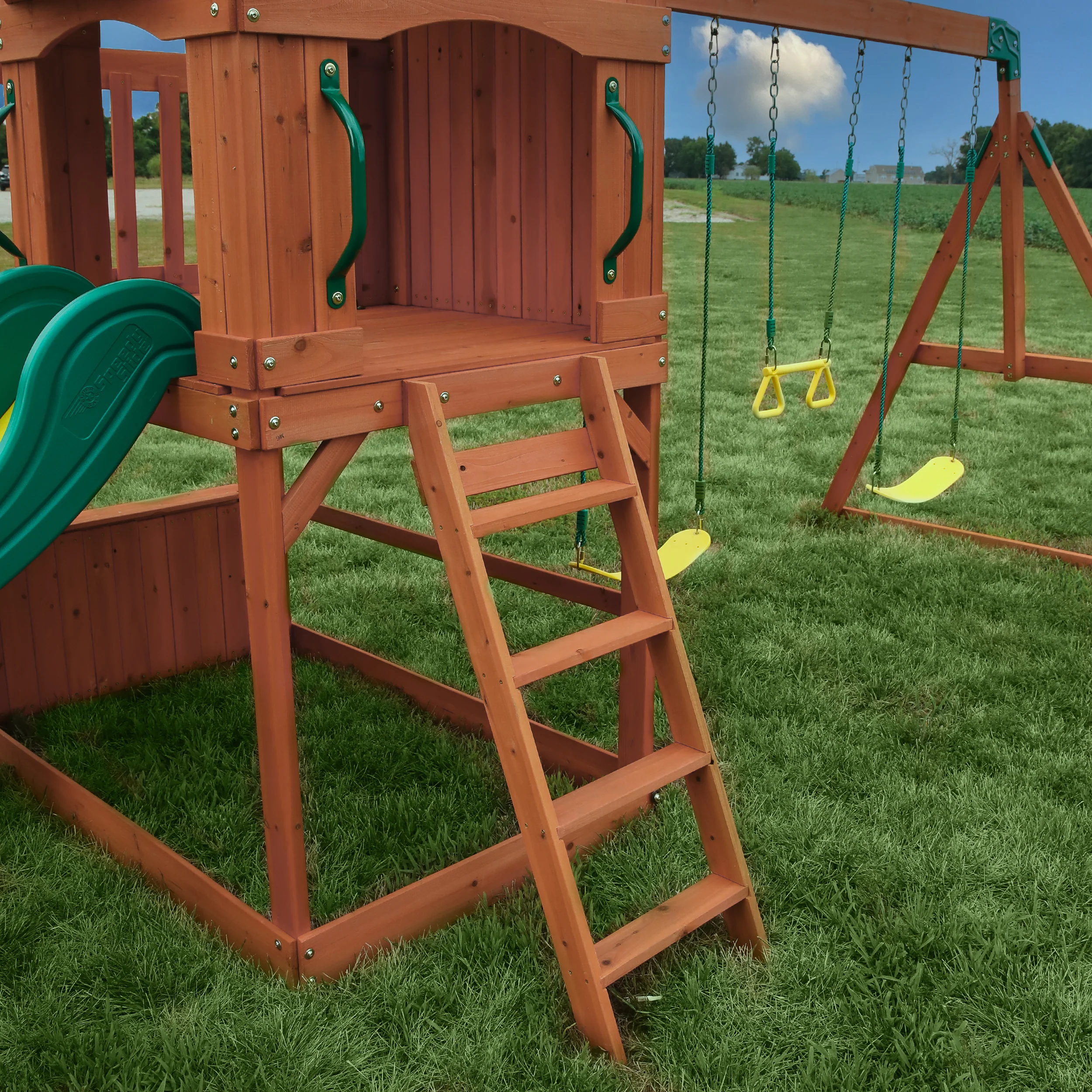 Atlantis Swing Set and Climbing Frame - Image 7