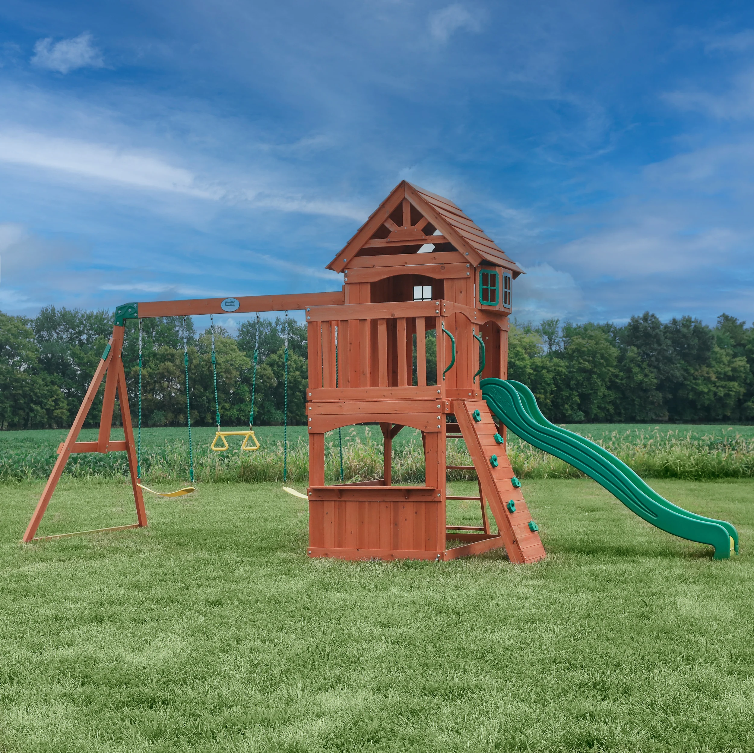 Atlantis Swing Set and Climbing Frame - Image 8