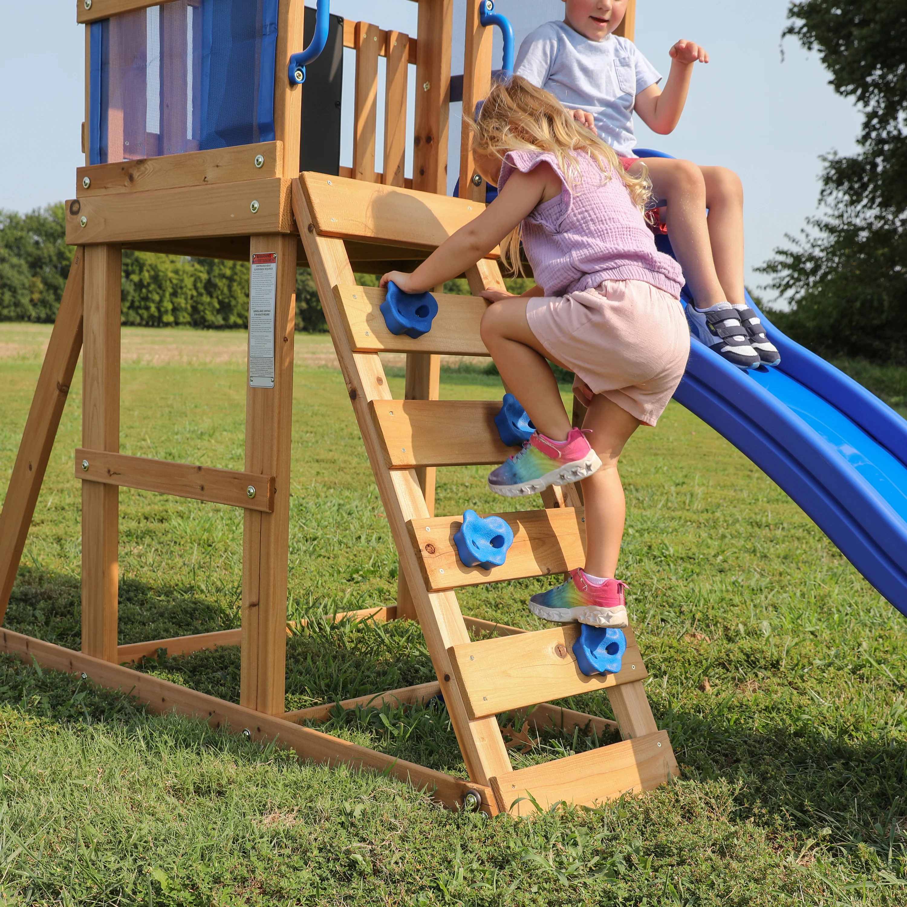 Bay Pointe Swing Set and Climbing Frame - Image 6