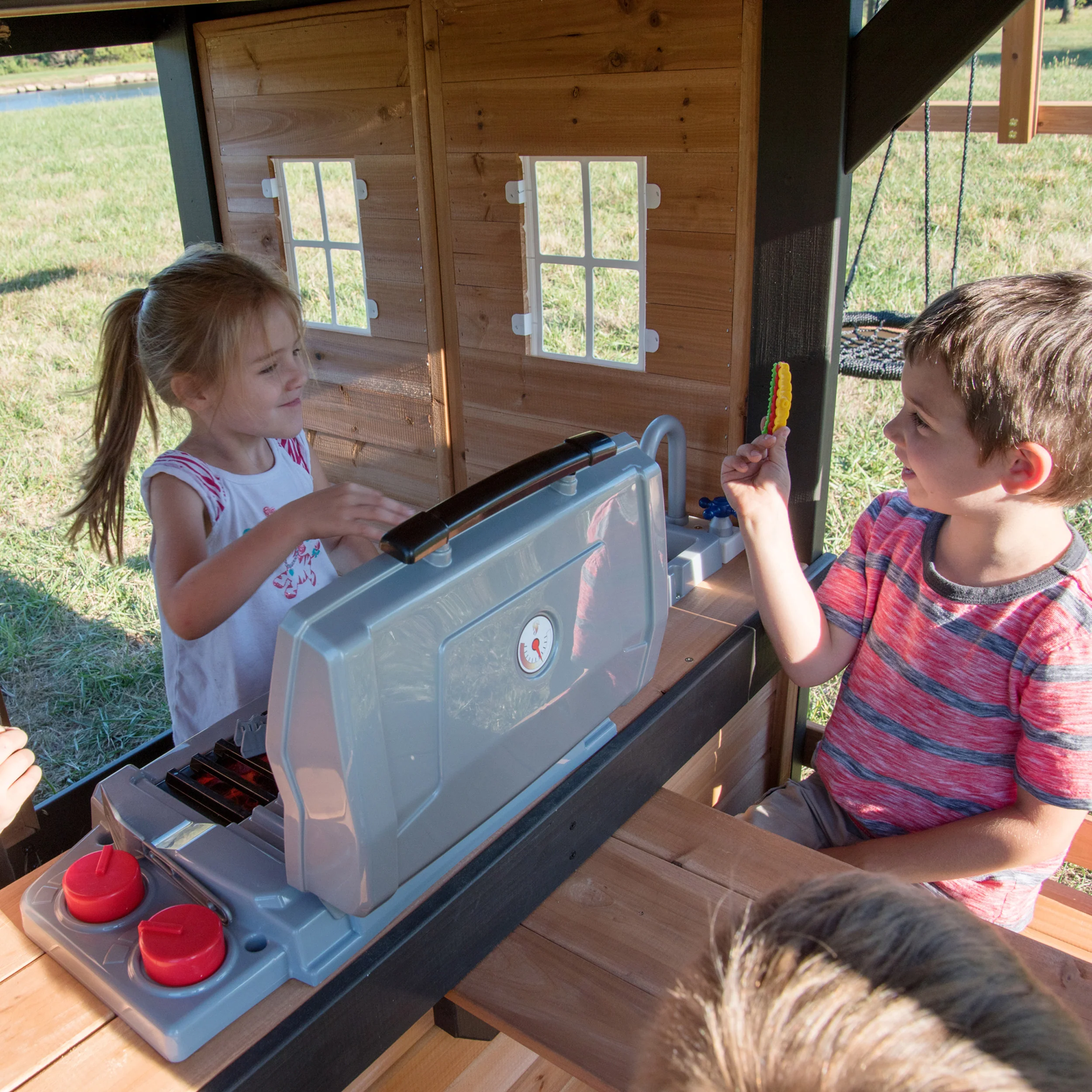 Canyon Creek Swing Set and Climbing Frame - Image 4