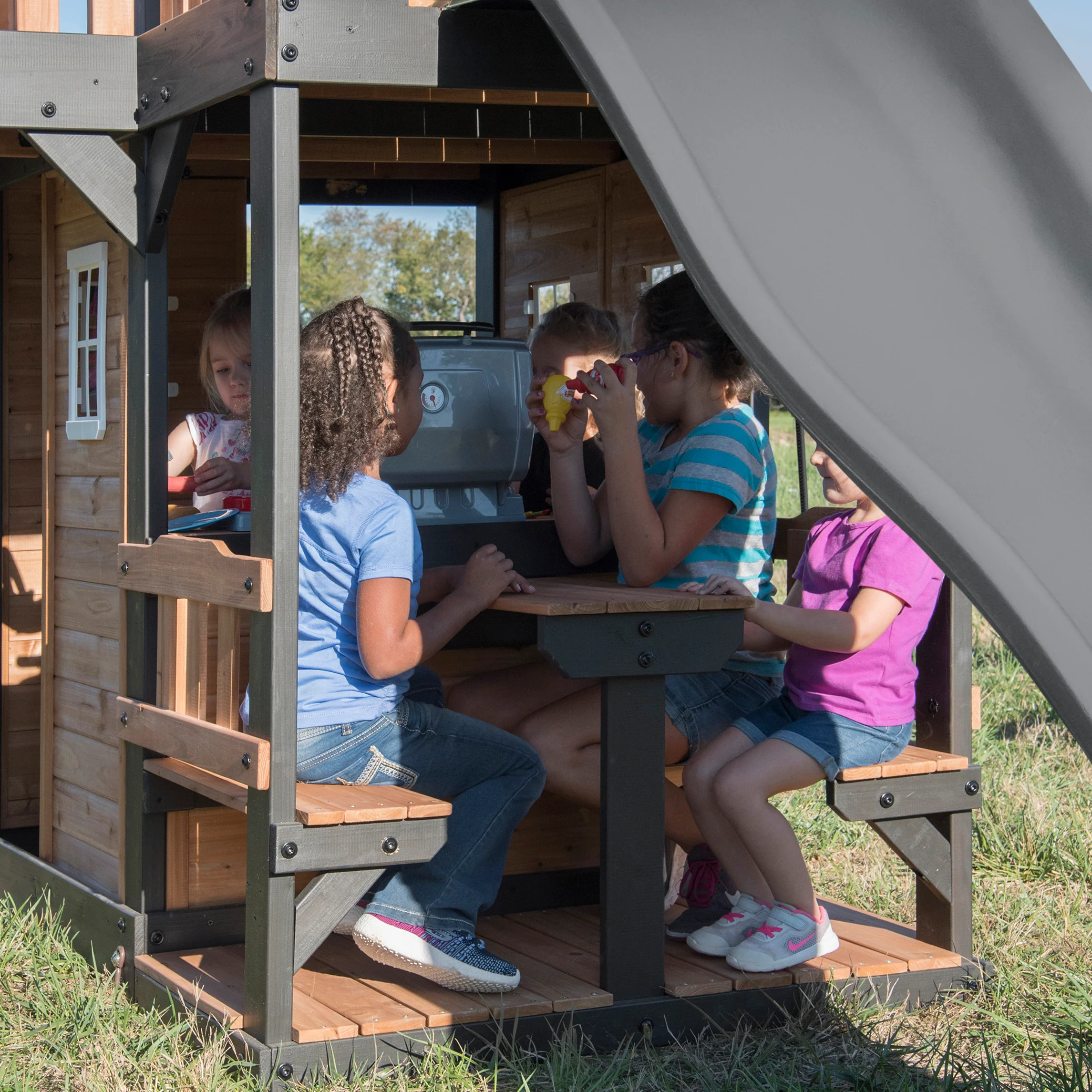 Canyon Creek Swing Set and Climbing Frame - Image 5