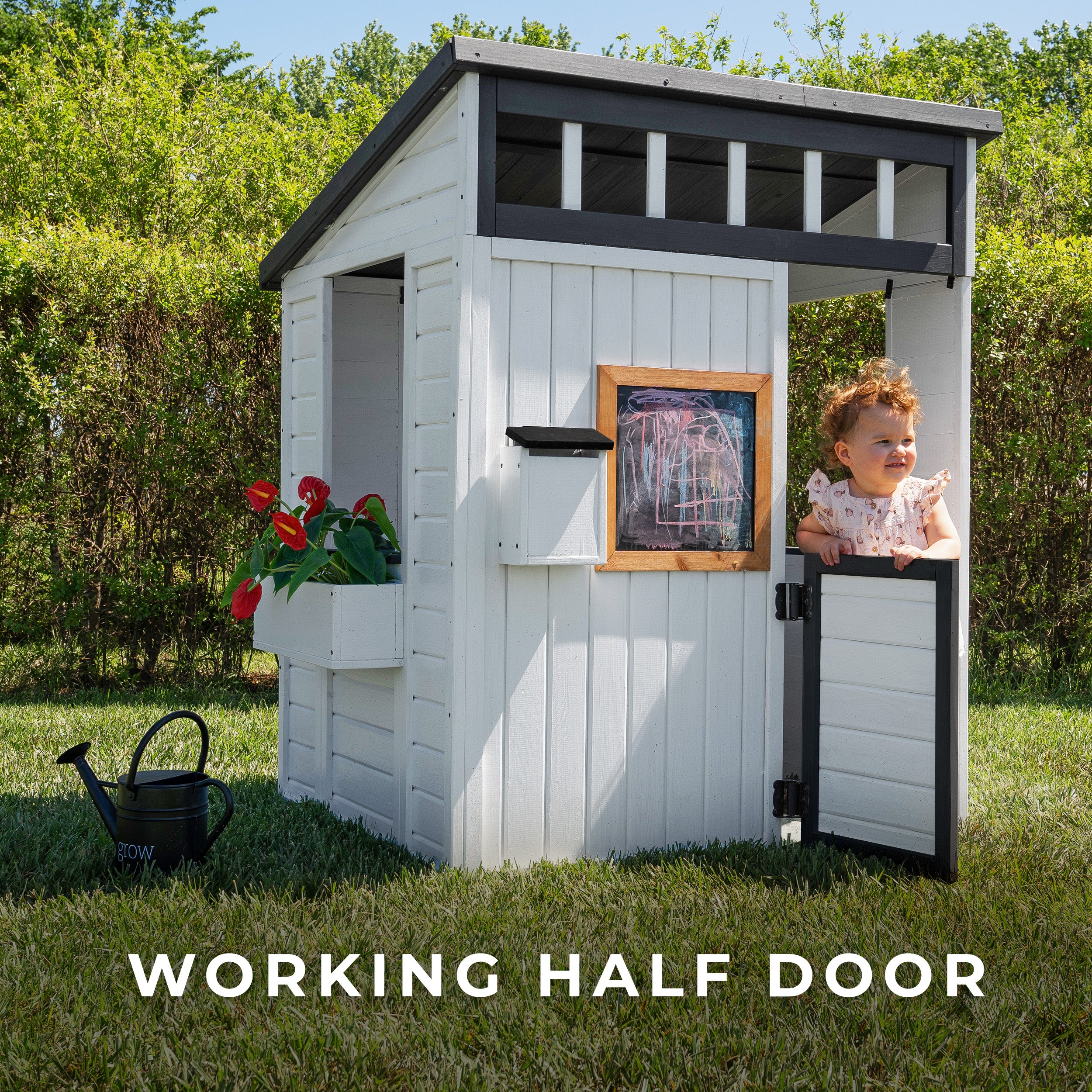 Caraway Cottage Playhouse - White - Image 3