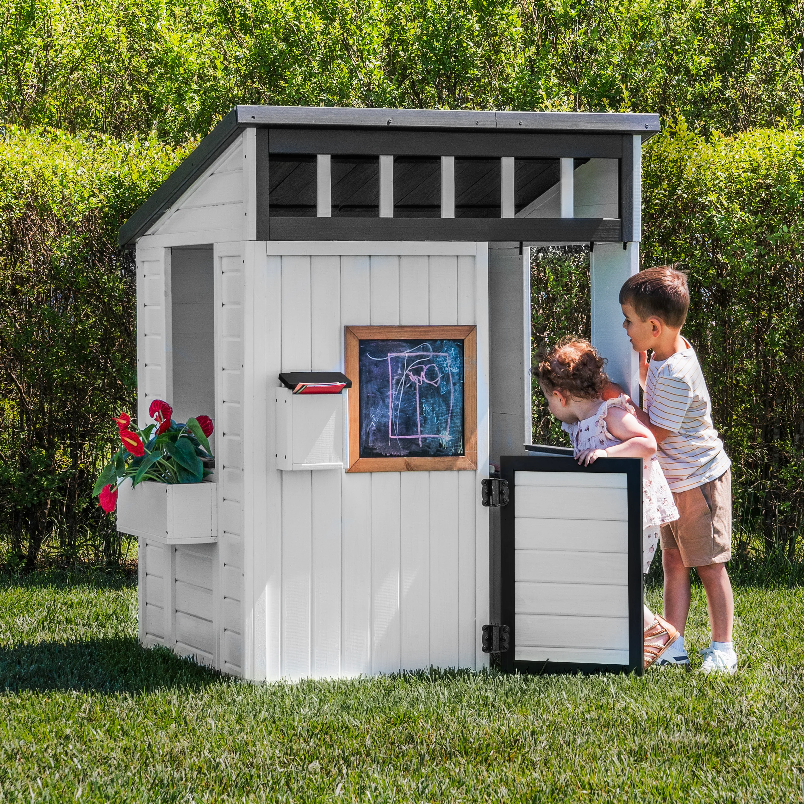 Caraway Cottage Playhouse - White - Image 7
