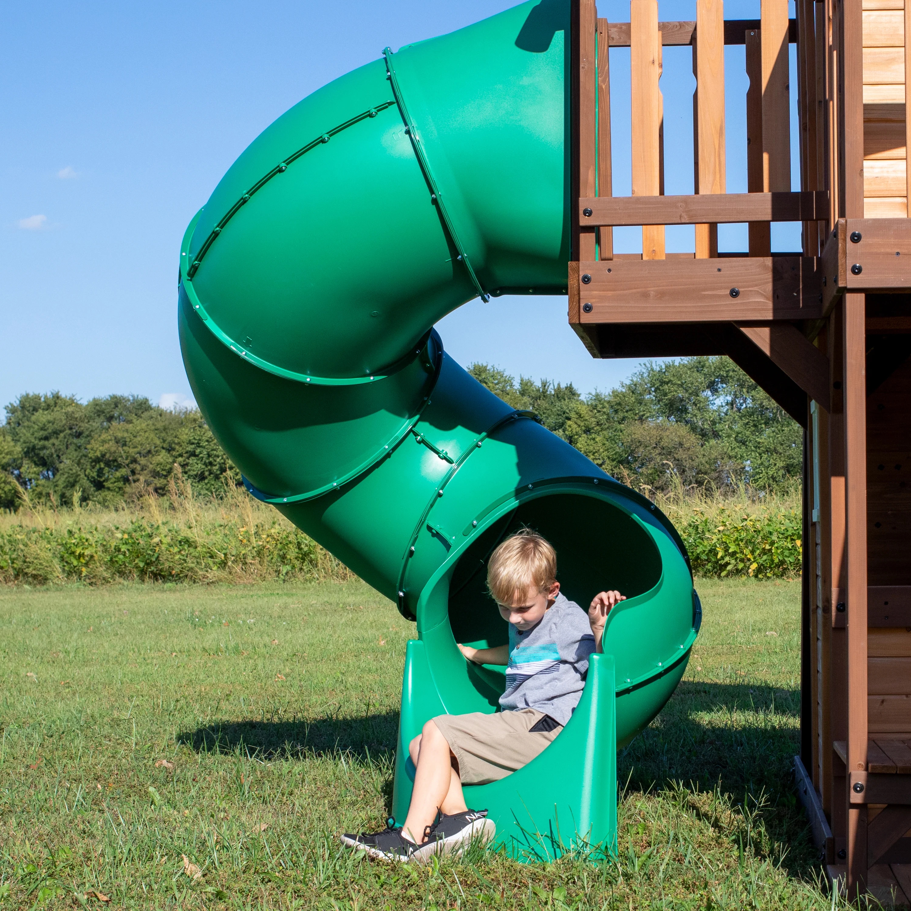 Cedar Cove Swing Set and Climbing Frame - Image 3