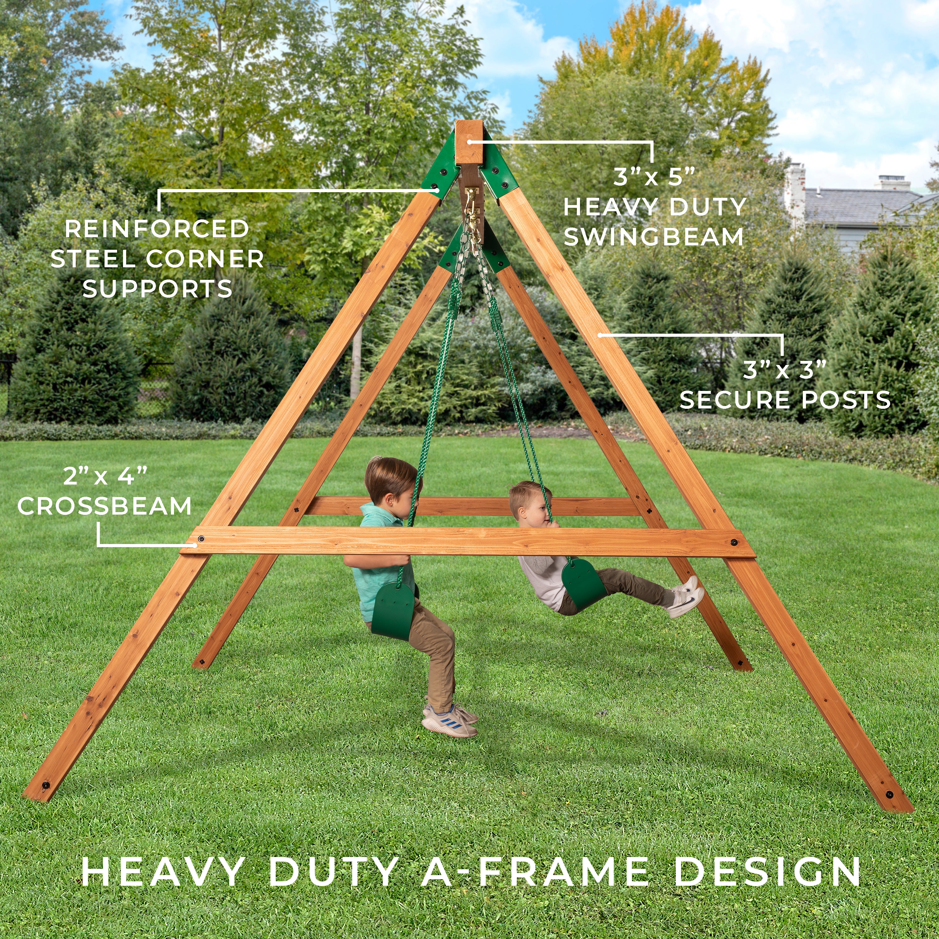 Durango Heavy-Duty Swing Set - Image 4