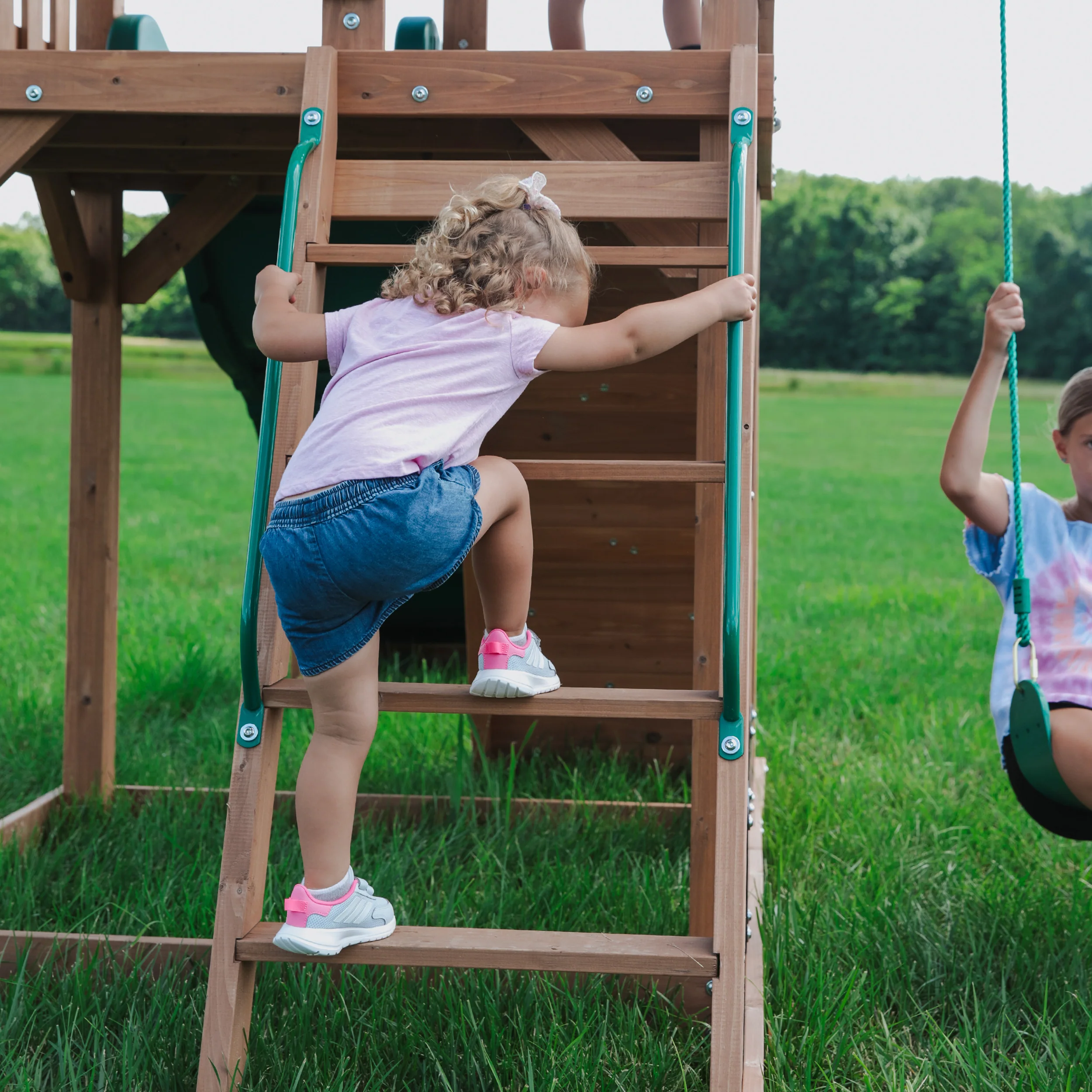 Lightning Ridge Swing Set and Climbing Frame - Image 5