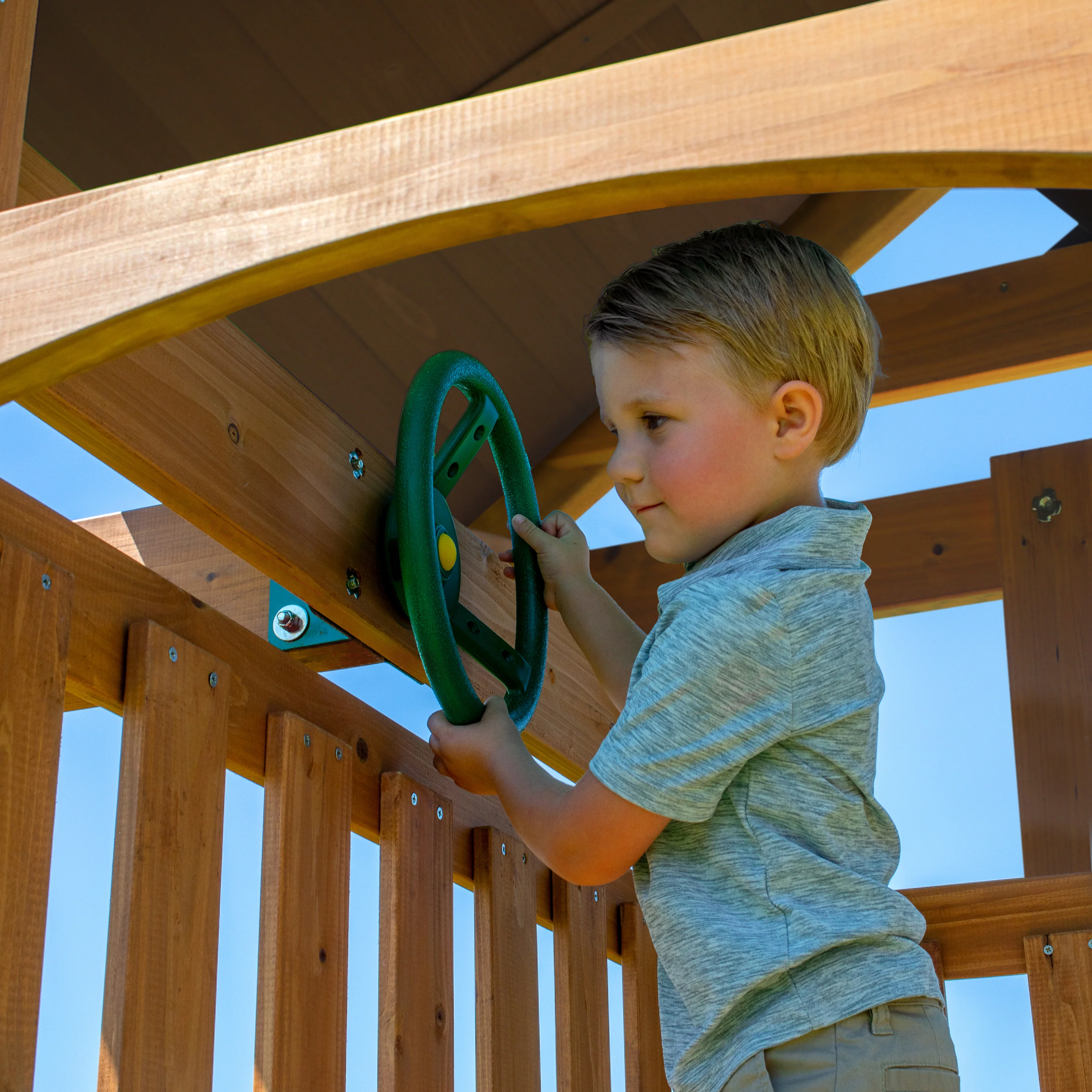 Lightning Ridge Swing Set and Climbing Frame - Image 6