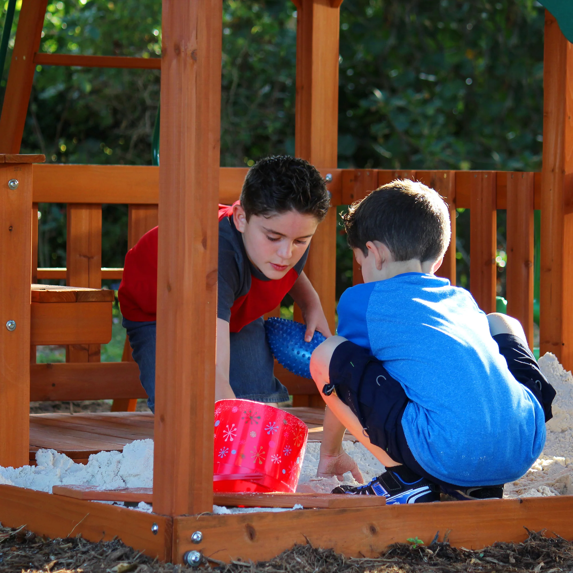 Skyfort II Swing Set and Climbing Frame - Image 6